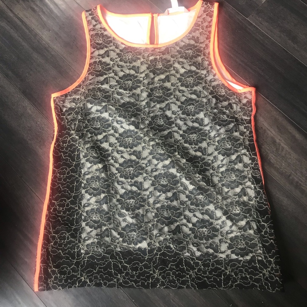 Banana Republic Lace overlay Tank top